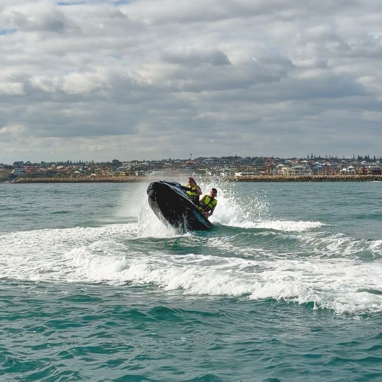 Jetski speed on the water